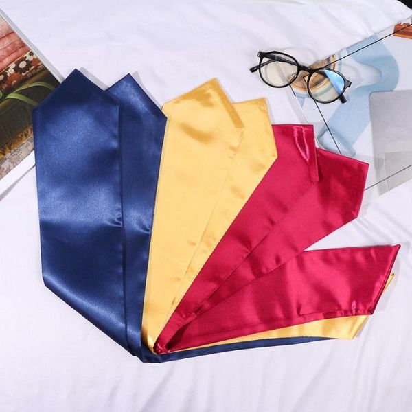 Cachecóis Uniforme de Formatura Comemoração Po Props Adulto Estola Faixa Vestido Acadêmico Faixas Pretas Robes