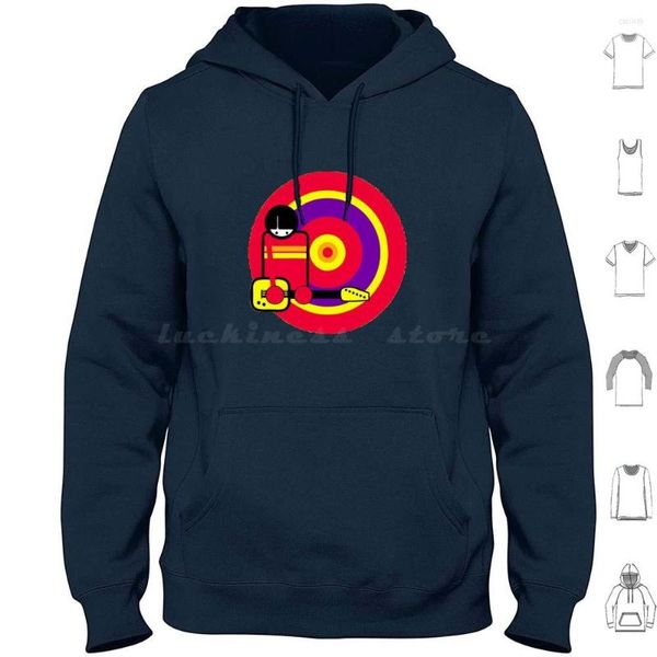 Herren Hoodies Super 8 Langarm Spanisch Indie Los Planetas Portada Cover Gitarre