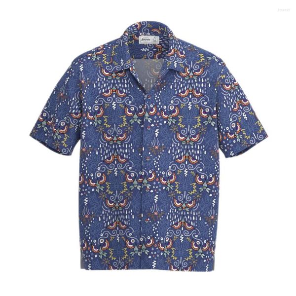 Camicie casual da uomo Pocket Monster Shirt Bottone hawaiano Vacanze estive Manica corta Stampa 3D Mens Beach Fashion Risvolto Top colorati