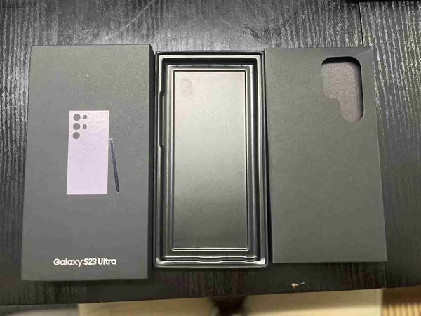 Применимо к Box Galaxy S23 Mobile Phone Packaging S23+S23 Ultra New Product 2022 Нет мобильного телефона Руководство по пустому картриджу L230619