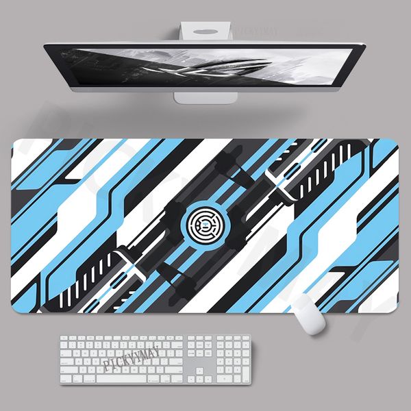 Coleção de impressão Mouse Pads Design Gaming Mousepad Gamer Mouse Mat Keyboard Mats Desk Pad Mousepads XXL 90x40cm Para Computador