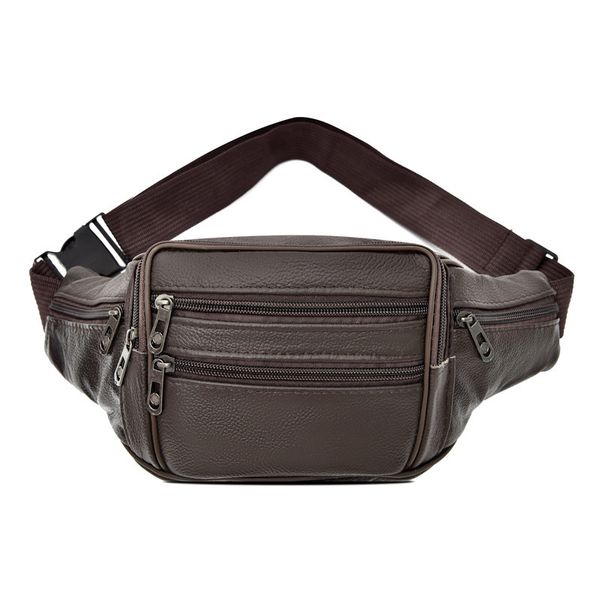 Taille Taschen Männer Weiche Leder Gürtel Tasche Mode Umhängetasche Pack Männlich Vintage Taille Tasche Outdoor Sport Fanny Pack Männer der Reise Schulter Taschen 230714