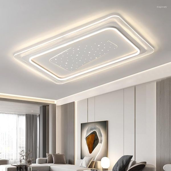 Deckenleuchten, einfache Wohnzimmerlampe, moderne atmosphärische Heim-LED-Kronleuchter, Schlafzimmer, Arbeitszimmer, ganzes Haus, Innendekoration, Beleuchtungslampen