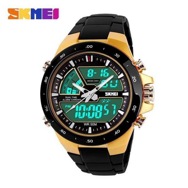 Skmei Brand Casual Men Sports Watchs Digital Quartz Women Fashion Dress Owchs LED Dive Military Watch Relogio Masculino