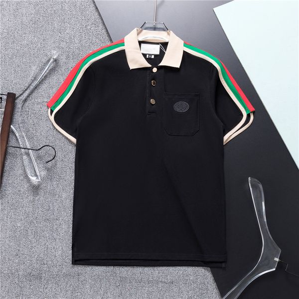 2023 moda masculina clássica Fred Polo Shirt Inglaterra Perry Cotton de manga curta novo tênis de verão Polos de algodão marca de luxo tamanho asiático M-3XL