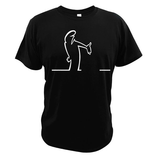 Мужские футболки Отличные футболки с космическими кастатами La Linea сериал для печати, мужчина, женщины, мода, чистая хлопчатобумажная футболка, забавная футболка Tops Tops одежда 230713