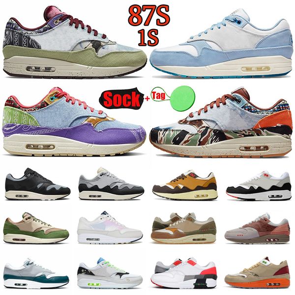 Nike air max 87 mit Box 4 Männer Frauen Schuhe 4s Jumpman J4 Basketball Motorsports Metallic Red University Blue Military Bred Royalty Canvas was die Sport-Sneakers sind