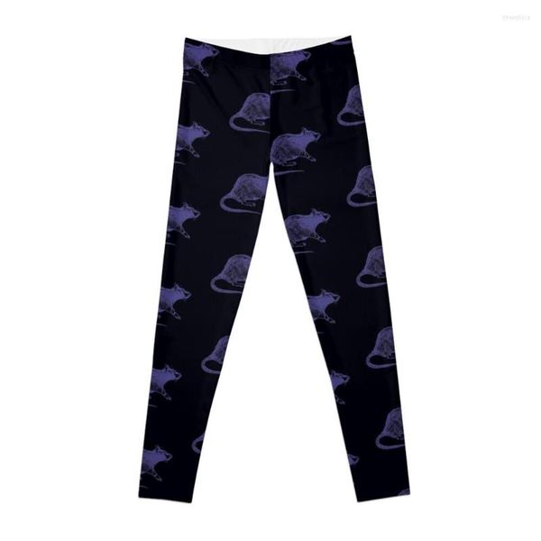 Calças Active Rat Louco Lady Leggings Acessórios para Ioga Feminino Esportivo Esportivo