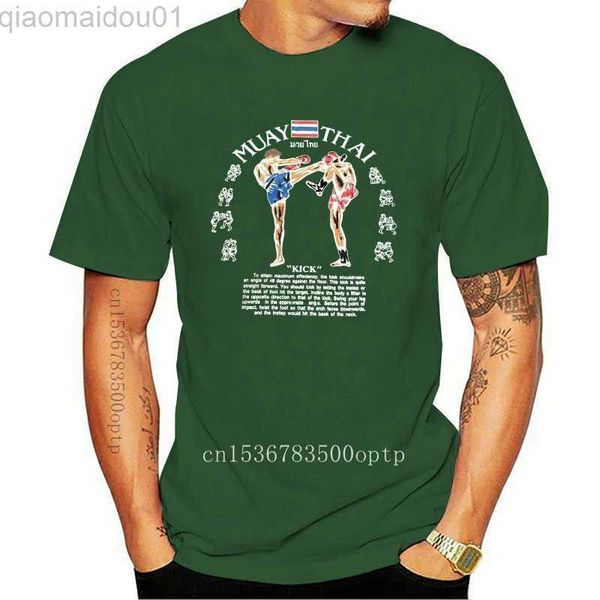 Camisetas masculinas Novas roupas EmoBug Muay Thai Boxe Chute Camisetas masculinas 9443 L230713