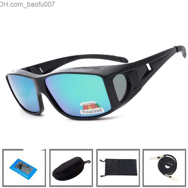 Occhiali da sole Newboler adatti sopra occhiali da pesca lenti con rivestimento polarizzato agganciate a occhiali da sole occhiali sportivi adatti per le donne pesca campeggio Z230719