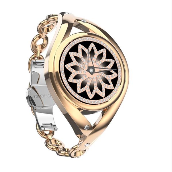 LEMFO Light Luxury Trend Exquisite 11MM Thin Dial Uhren Armband Blutdruck Herzfrequenz Physiologische Überwachung Smart Watch 299h