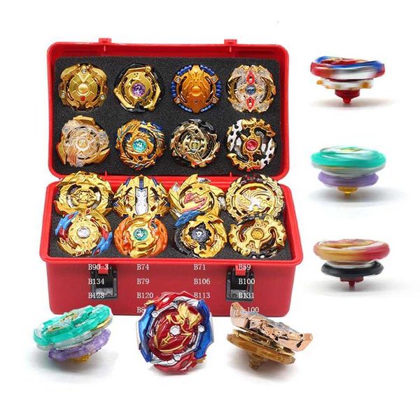 4D Beyblades Top Beyblade Burst Arena Bey Blade Spielzeug Metall Funsion Bayblade Set Aufbewahrungsbox mit Griff Launcher Kunststoffbox Spielzeug Bleyblade