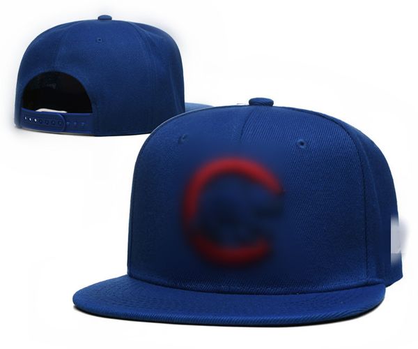 Sıcak Cubs C Letter Beyzbol Kapakları Erkekler Kadın Spor Kemik Snapback Şapkalar Hip Hop Casquette Gorras Ayarlanabilir H6-7.14