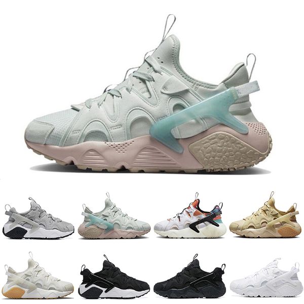 Huarache Craft Freizeitschuhe Sanddrift Grey Triple Black White Gum Coconut Milk Light Silver Lunar New Year Herren Damen Huaraches Trainer Sneaker