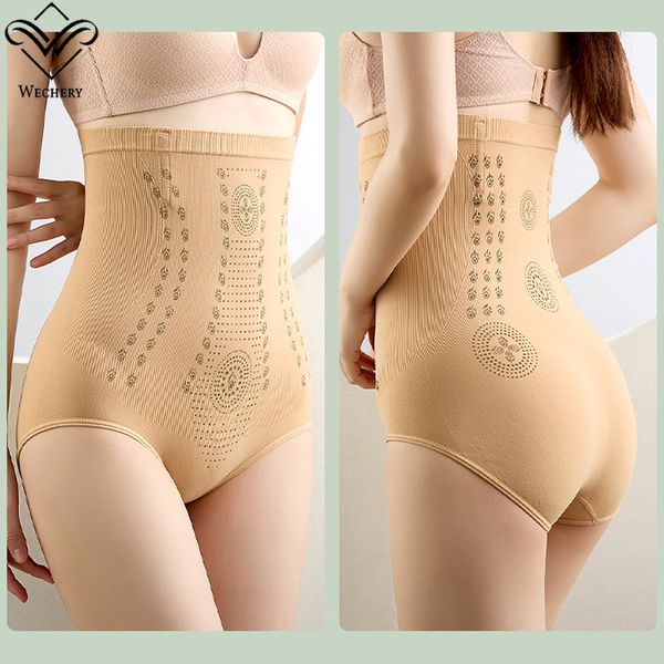 Body modelador de restauração de fibra exclusivo ionstech para mulheres Cueca modeladora corporal com controle de barriga