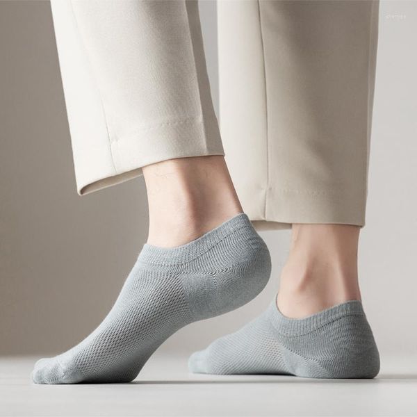 Erkek Çoraplar 5 PCS /LOT Pamuk Erkekler İçin Sıcak Boy Katı Sıkıştırma Moda İş Partisi Elbise Nefes Verebilirlik Koku Önleme