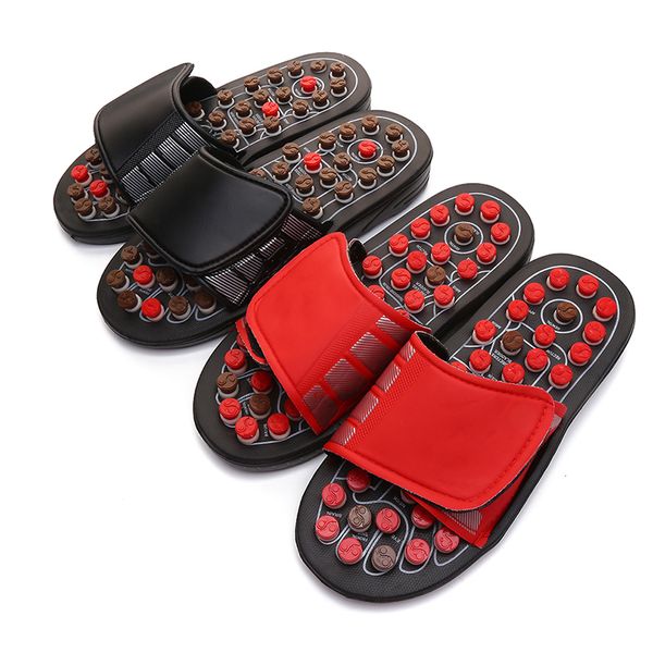 Slippers Acupoint Massage Slippers Sandal для мужчин ноги китайская терапия акупресса
