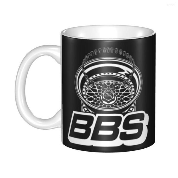 Tassen Bbs Racing Kaffee DIY personalisierte Keramikbecher Tasse Kreatives Geschenk Outdoor Arbeit Camping Bierbecher