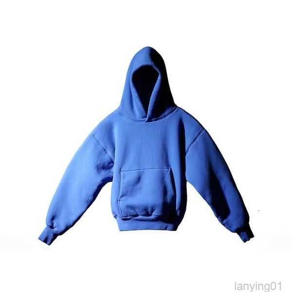 Erkek Hoodies Tasarımcısı Kanyes Mükemmel Hoodie Wests Klein Blue Pullover Hoodys Tripartit ortak markalı erkekler kapüşonlu jumper Yzys Moda Erkek ve Kadınlar 3zndh