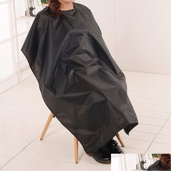 Aventais Salon Adt Corte de cabelo Pano Corte de cabelo Cabeleireiro Barbeiros Cabeleireiro Cape Gown Avental Styling Tool Vt0637 Drop Delivery Home Dhong