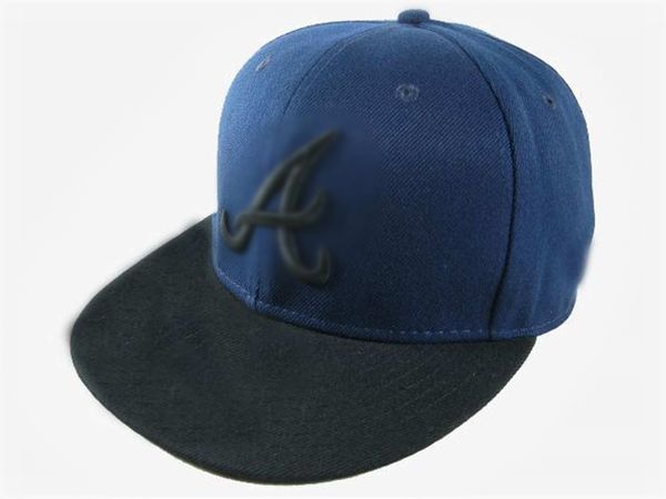 Модная бренда Braves A Letter Baseball Caps Мужчины Женщины Trucker Sport Bone aba ret Gorras Fitted Hats H6-7.14