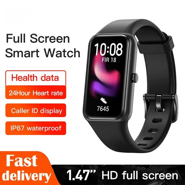 Neues Smart-Armband für Damen, Bluetooth-Armbänder, Band 1,47 HD, Blutdruck-Sauerstoff-Herzfrequenzmesser, Schrittübung, physiologischer Zyklus, C11