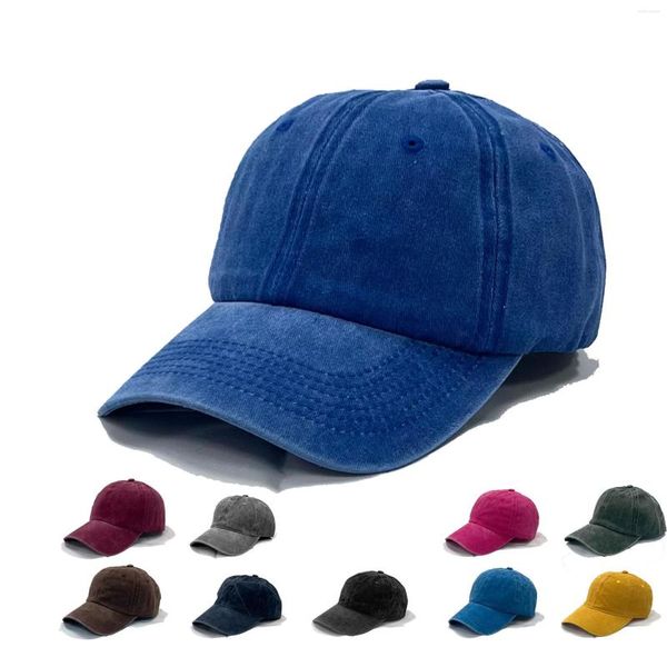 Ball Caps Distress Vintage Cotton Washed Berretto da baseball Parent Kids Sun For Boy Girl Cappello primavera estate