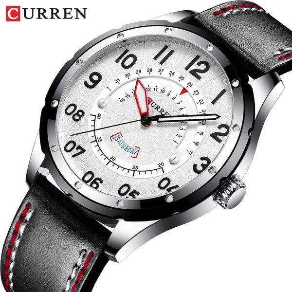 Curren Mens orologi Top Luxury Brand Men Watches Casual Quartz Owch per uomini Relogio Masculino Clock Male Business301o