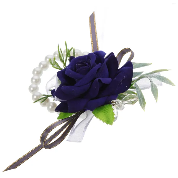 Dekorative Blumen-Accessoires, Brautjungfern-Handgelenkschmuck, Ketten, Corsagen-Armband