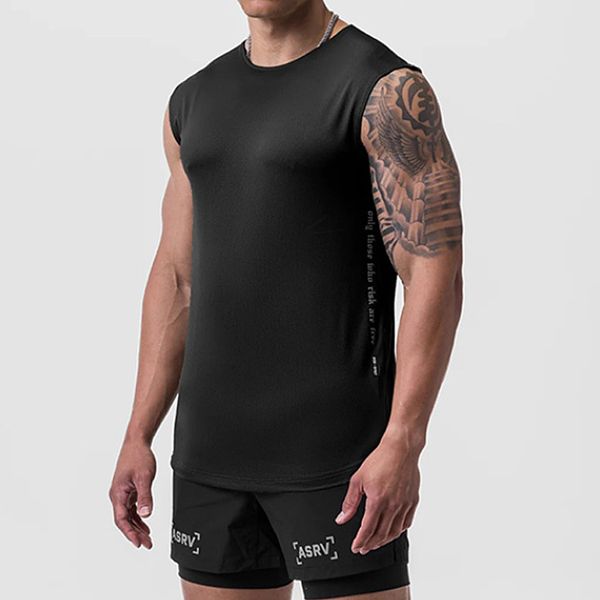 Regatas masculinas de verão, colete de ginástica, marca de moda, top de secagem rápida, fitness, esportes, compressão, camisa sem manga, meia-calça, roupas de treino 230713