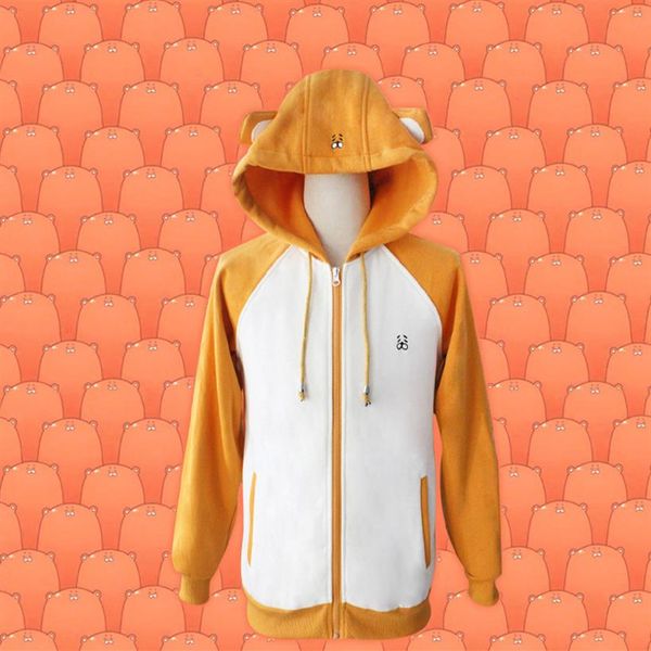 Himouto Umaru-chan Cosplay Algodão Zipper Hoodies Casaco 220S