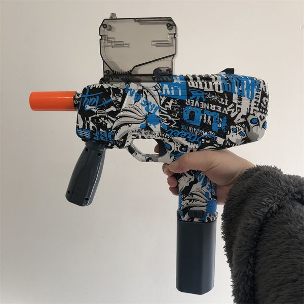 Gun Toys Gel Ball Blaster Elettrico Ricaricabile Automatico Airsoft Pistola Splatter Giocattolo con Perle d'Acqua per Adulti Bambini 230713