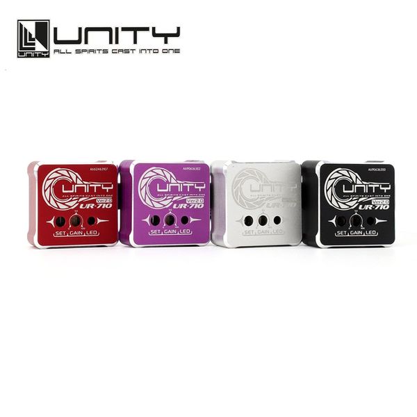 Peças Acessórios Unity RC UR710 Ver20 Giroscópio Profissional de Metal Giroscópio para 110 Controle Remoto Elétrico Modelo Car Drift 230713