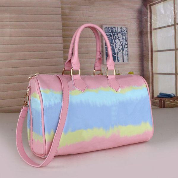 2023 Bolsas de Ombro de Designer Famoso Bolsas Populares para Senhoras As Novas Modas Femininas Macias Cilíndricas Cruzadas Carteiras Corporais Bolsa Longa 40391-7 tamanho 33.18.20cm