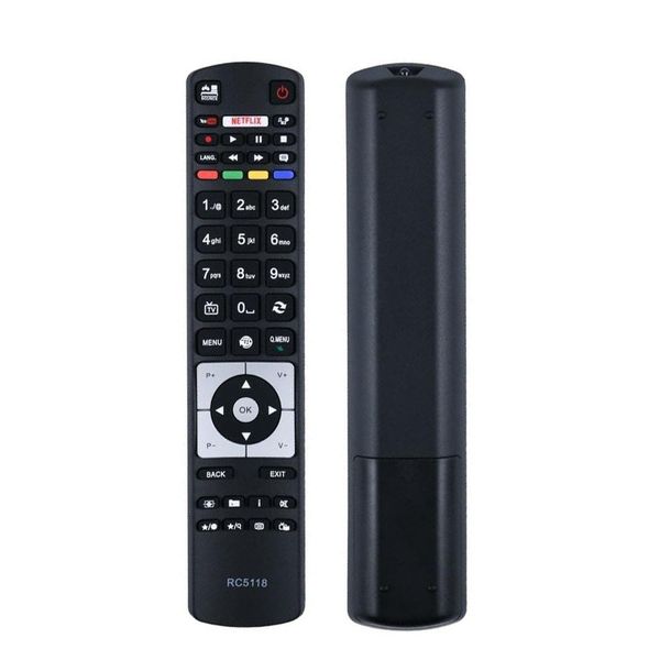 RC5118 controle de substituição de controle remoto para Hitachi TV 50HYT62UH B50HYT62U RC5117 RC5118F