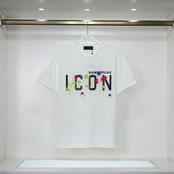 T-shirt firmata T-shirt casual MMS con top a manica corta con stampa monogramma in vendita abbigliamento hip hop uomo di lusso taglia asiatica 47