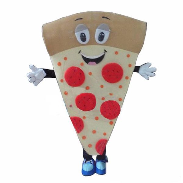 Costume mascotte PIZZA fabbrica 2019 per adulti vestito operato da vestito di Halloween di Natale 272k