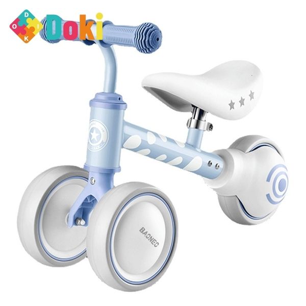 Passeggini Doki Toy Baby Balance Slide Car Walkers da 1 a 3 anni Bambini a piedi Triciclo regalo di compleanno 230714