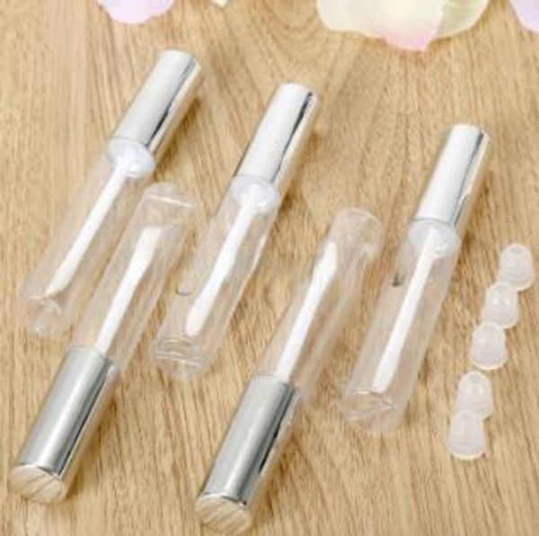 Simples 10ml Lip Garrafa Bonita Recipiente Cosmético Vazio Tubo Viagens Gloss Recipientes Lip Recipientes Claros Vazios Organizador De Maquiagem