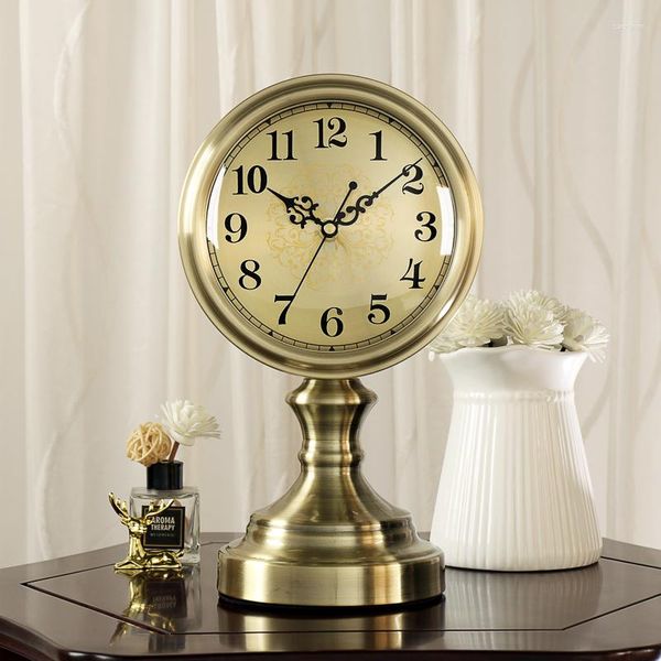 Orologi da tavolo Camere da letto Digital Desktop Desk Clock Piccolo ufficio Mini Creative Cute Elektronik Saat Home Decoration Luxury ZY50TZ