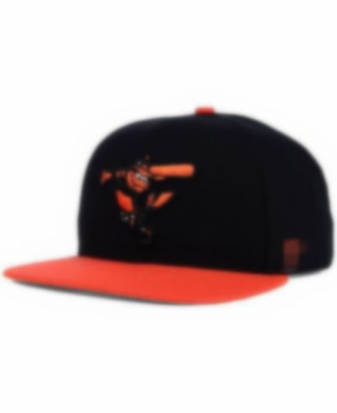 Atacado marca orioles bonés de beisebol gorras ossos casuais esportes ao ar livre para homens mulheres chapéus ajustados chapéu ajustável H9-7.15