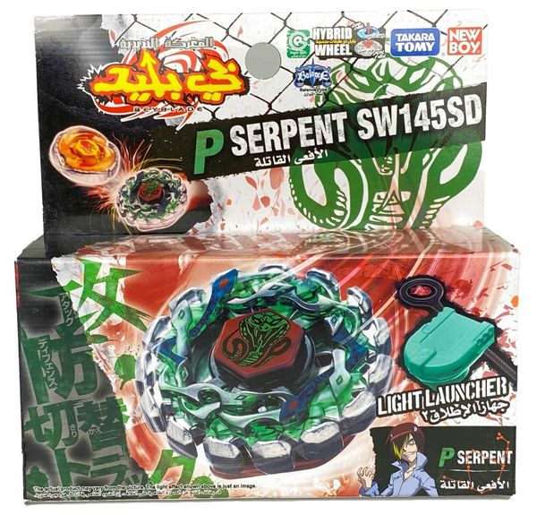 Beyblade 4D TAKARA TOMY beyblade BB28 Tempesta BB29 Lupo oscuro BB43 Fulmine L drago B59 Brucia Fenice BB69 Serpente velenoso BB65