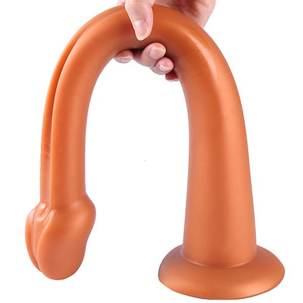 Анальные игрушки S M L XL Deep Dildo Long Explore G Spot Vaginal Plug 18 Sex для женщин Мужчины Большой змеи состава массаж простаты 230714