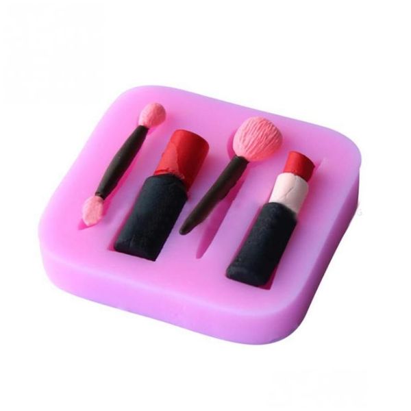 Stampi da forno Fai da te Stampi Sile Torta Fondente Sapone Mod 3D Bellezza cosmetica Rossetto Forma Strumento alimentare Bakeware Alta qualità 1 4Sk G2 Drop Dhfu9