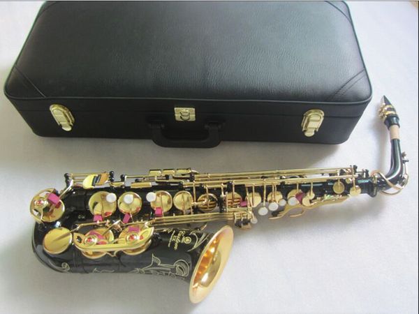 Neues schwarzes Altsaxophon YAS-875EX Japan Brand Altsaxophon E-Flat-Musikinstrument auf professionellem Niveau Sax