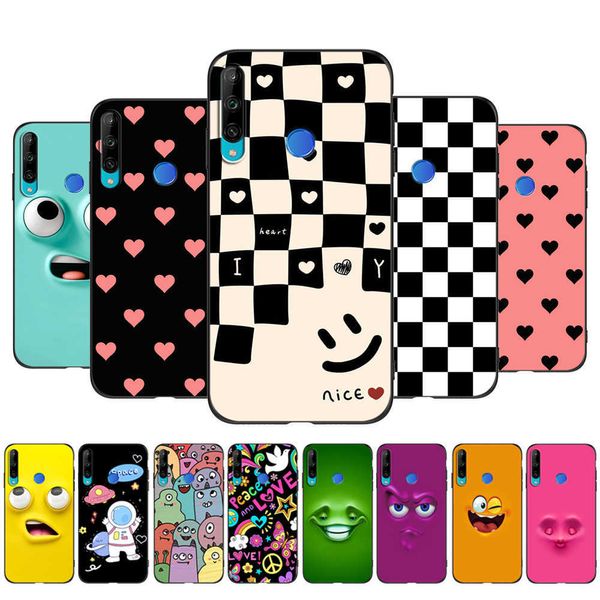 Для Huawei y7p P4 Lite E Case Back Cover Phone Y 7p 2020 Y7 P Art-L28 Bumper 6.39 