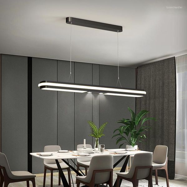 Pendelleuchten Moderne LED-Lampe Home Villa Wohnzimmer Schlafzimmer Esszimmer Kronleuchter Innenbeleuchtung Dekorative Helligkeit Dimmbar