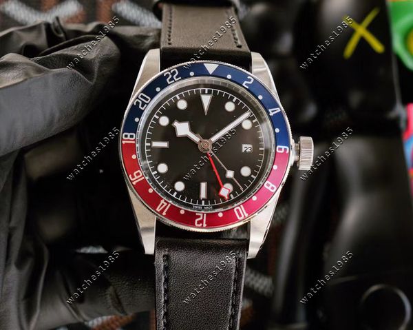 U1 AAA 3A Лучшие часы качества GMT 41 мм Керамический безель Бронзовая серия Автоматические механические сапфировые светящиеся наручные часы Geneve DT