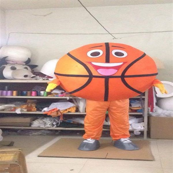 2017 Fabbrica diretta Materiale EVA basket Costumi mascotte Festa di compleanno a piedi cartone animato Abbigliamento per adulti Taglia 2734