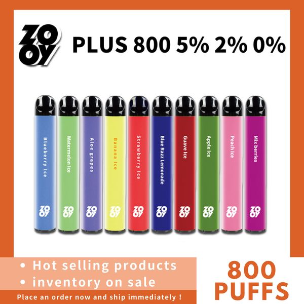 vapes descartáveis zooy plus puff 800 pré-preenchidos puff flex poco caneta vape descartável vapes portáteis 8ml 650mah extra longo alcance múltiplas opções de sabores elux legend